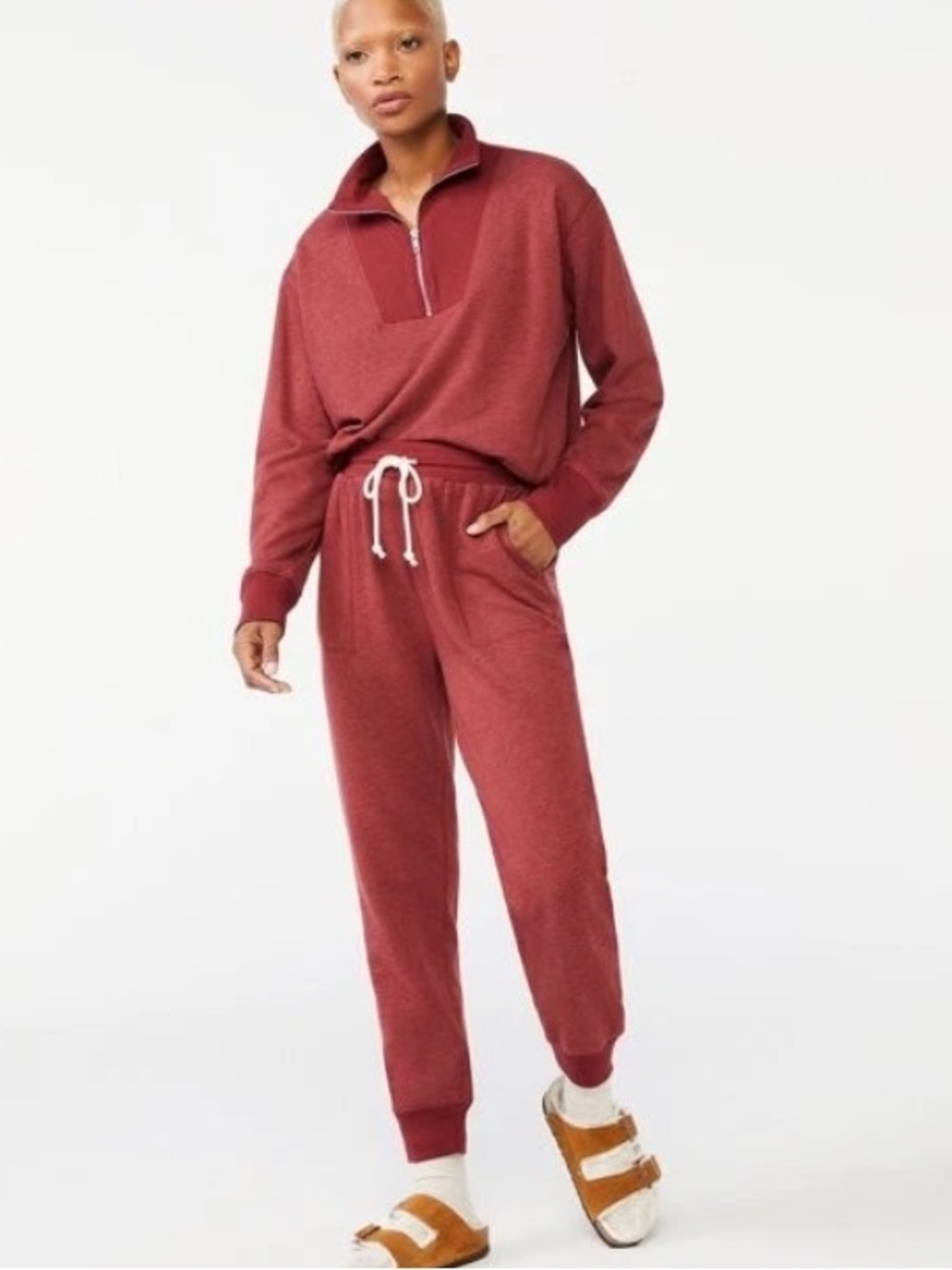 Free Assembly Red Joggers NWT